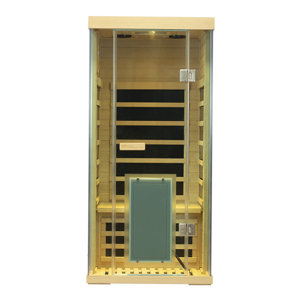 Wizzisaunas SH01 — 1-Person Full-Spectrum Infrared Sauna