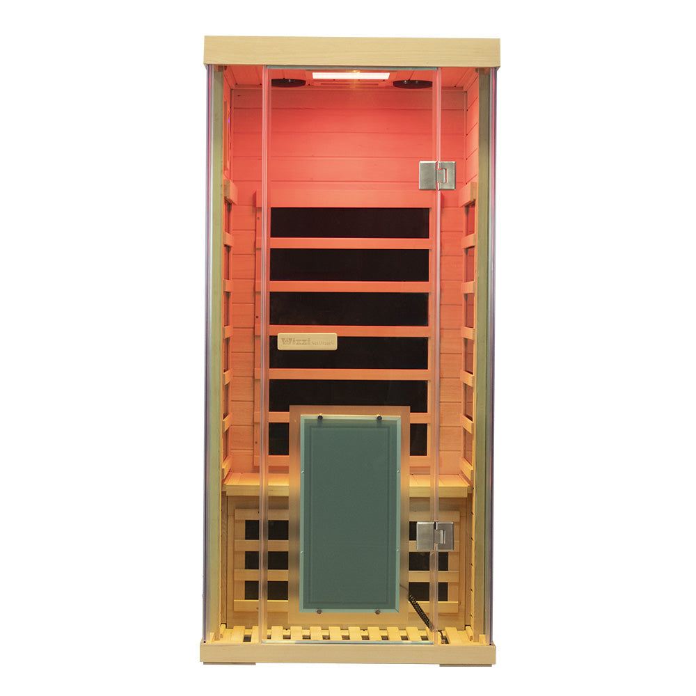 Wizzisaunas SH01 — 1-Person Full-Spectrum Infrared Sauna