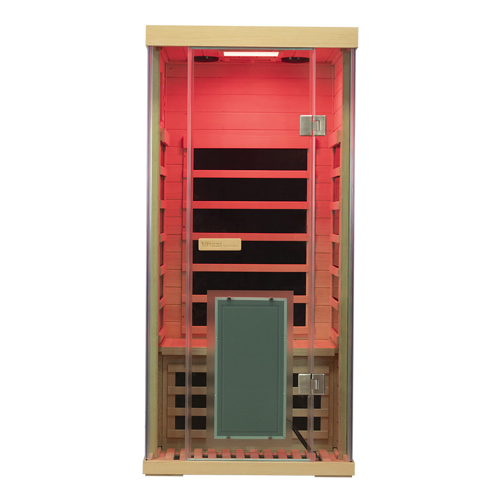 Wizzisaunas SH01 — 1-Person Full-Spectrum Infrared Sauna