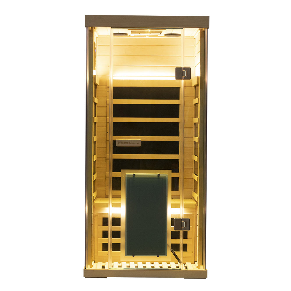 Wizzisaunas SH01 — 1-Person Full-Spectrum Infrared Sauna
