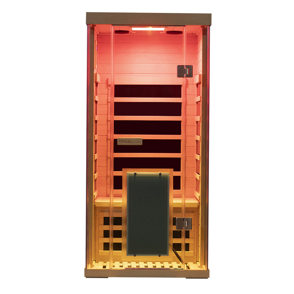 Wizzisaunas SH01 — 1-Person Full-Spectrum Infrared Sauna