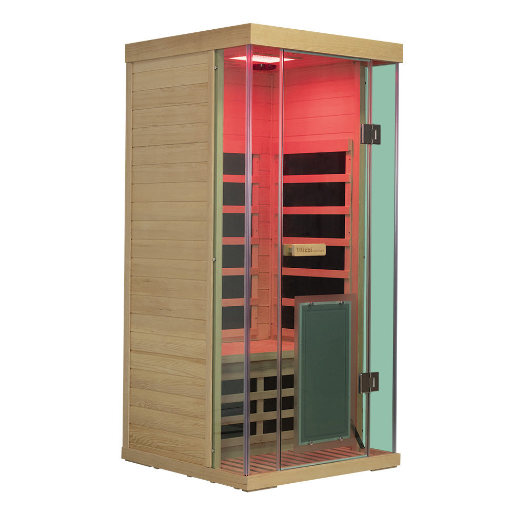 Wizzisaunas SH01 — 1-Person Full-Spectrum Infrared Sauna