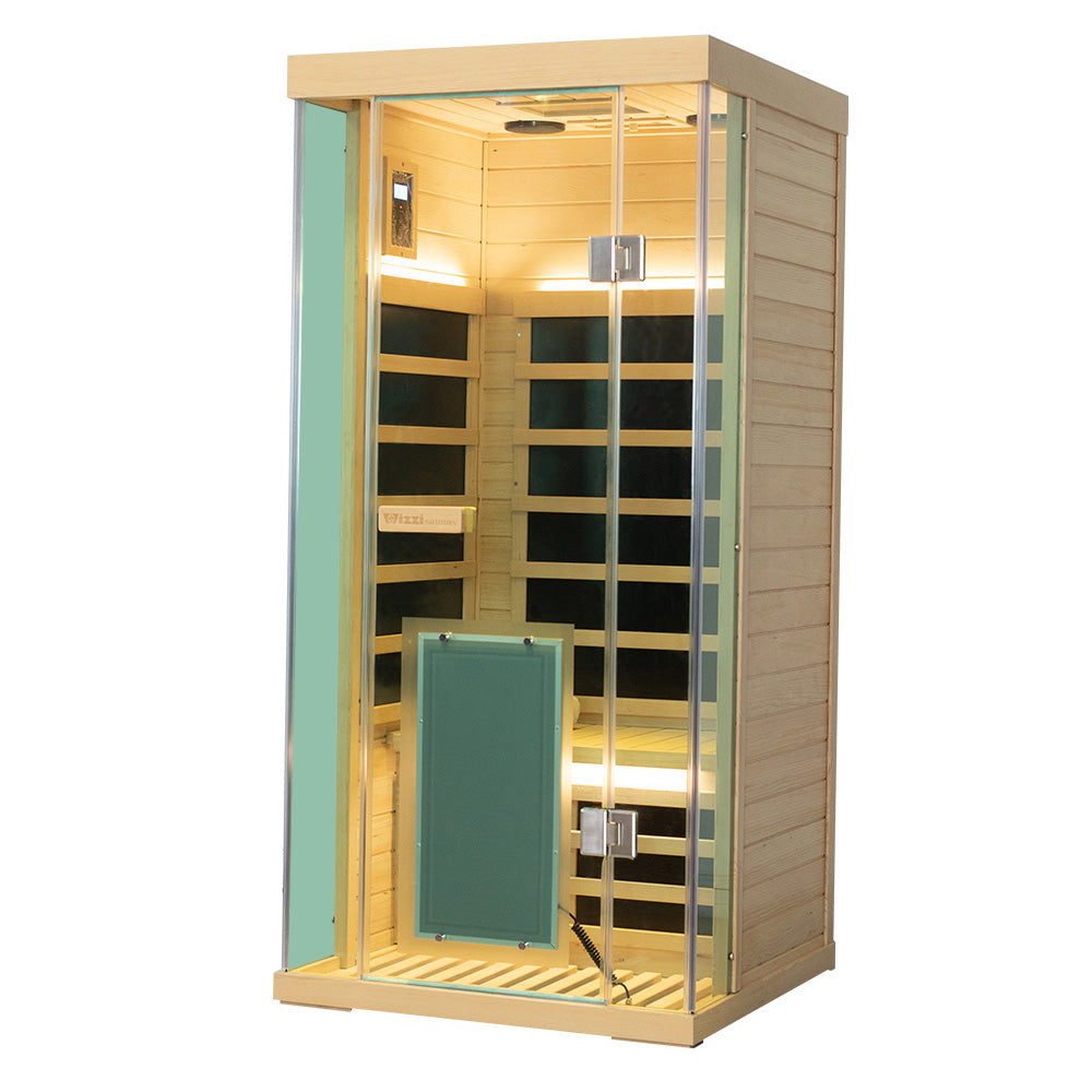 Wizzisaunas SH01 — 1-Person Full-Spectrum Infrared Sauna