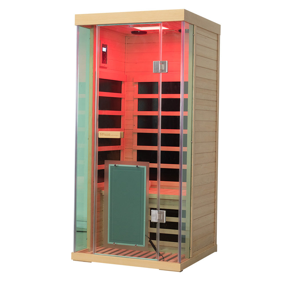 Wizzisaunas SH01 — 1-Person Full-Spectrum Infrared Sauna
