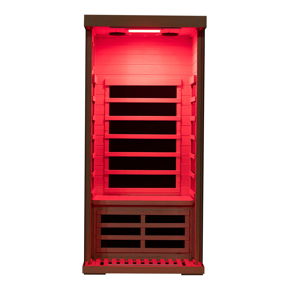 Wizzisaunas SH01 — 1-Person Full-Spectrum Infrared Sauna