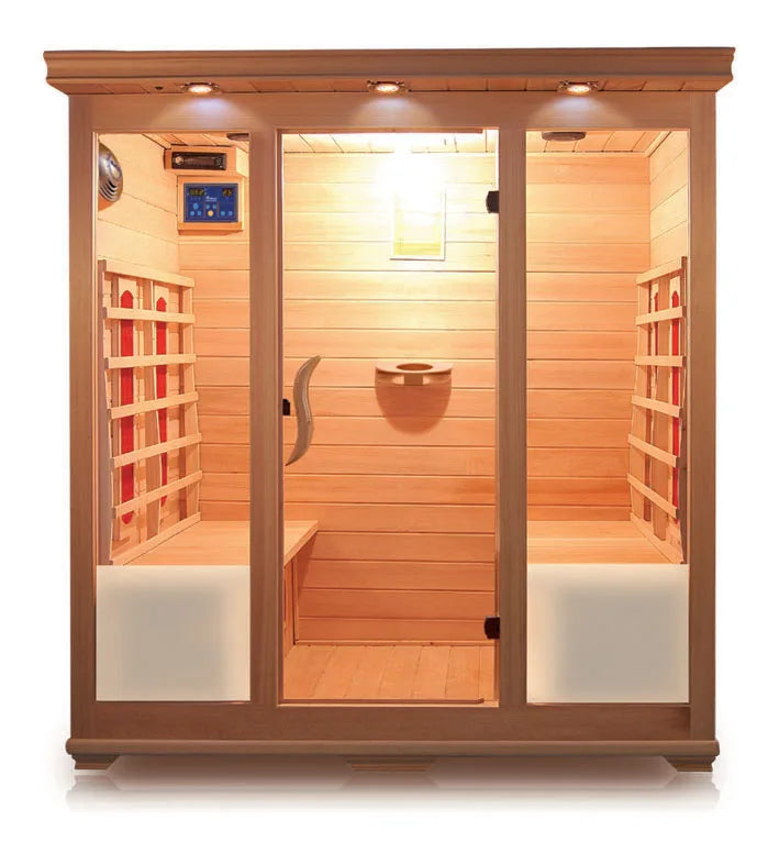 Outdoor Sauna Rest Area Wooden House Prefabricated Cedar Square Sauna Room