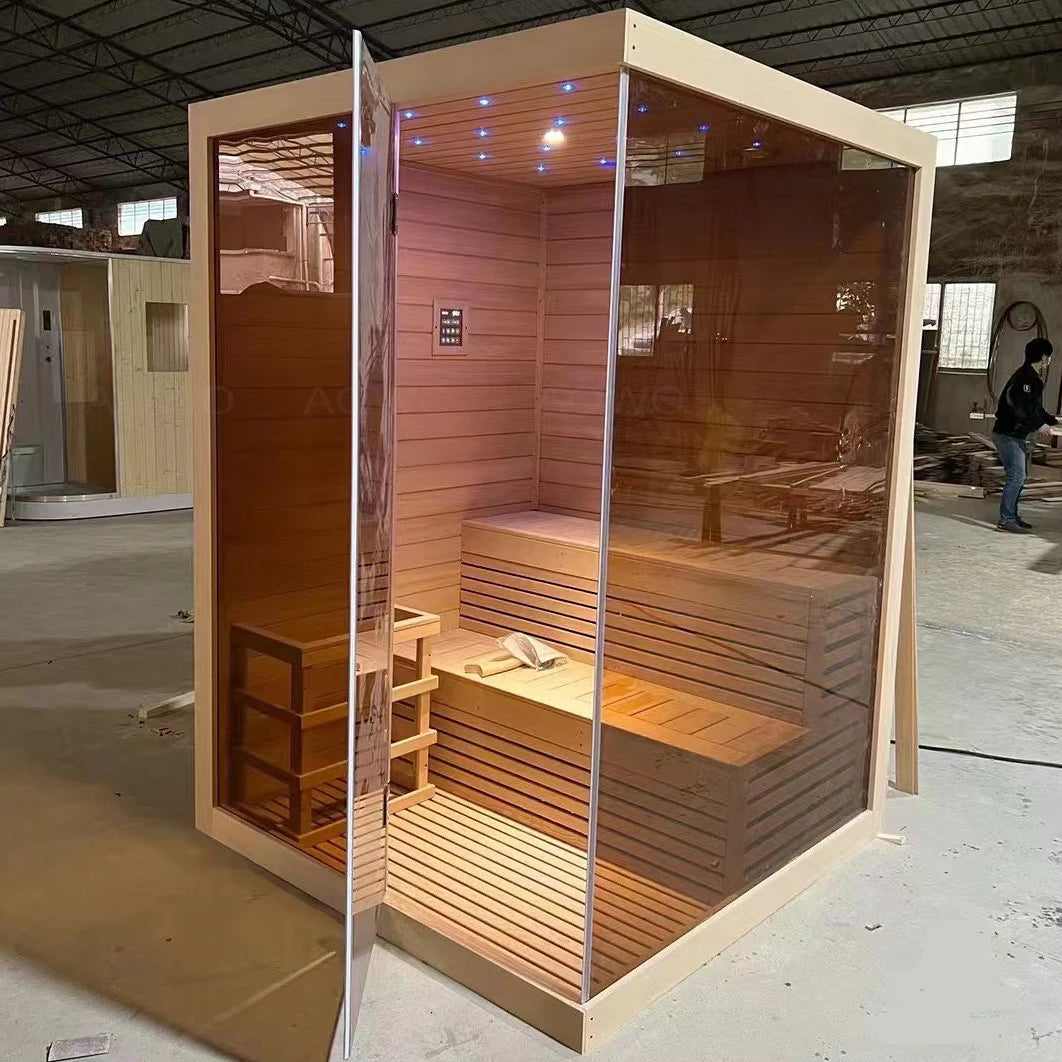 Infrared Sauna Room Canada Hemlock Spa Room Traditional Finnish Sauna Lights Sauna Pod Far Infrared Steam Room