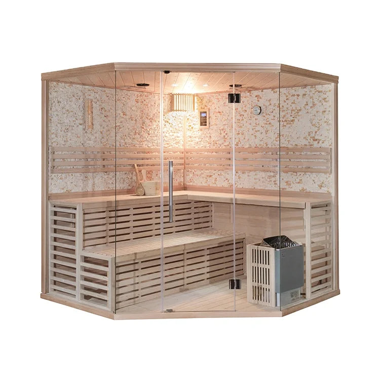 Steam Shower Sauna Cabin with Full Body Massage System