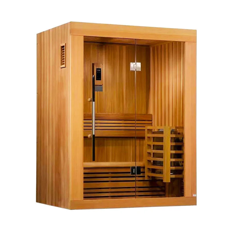 Outdoor Sauna Rest Area Wooden House Prefabricated Cedar Square Sauna Room