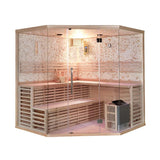 Steam Shower Sauna Cabin with Full Body Massage System