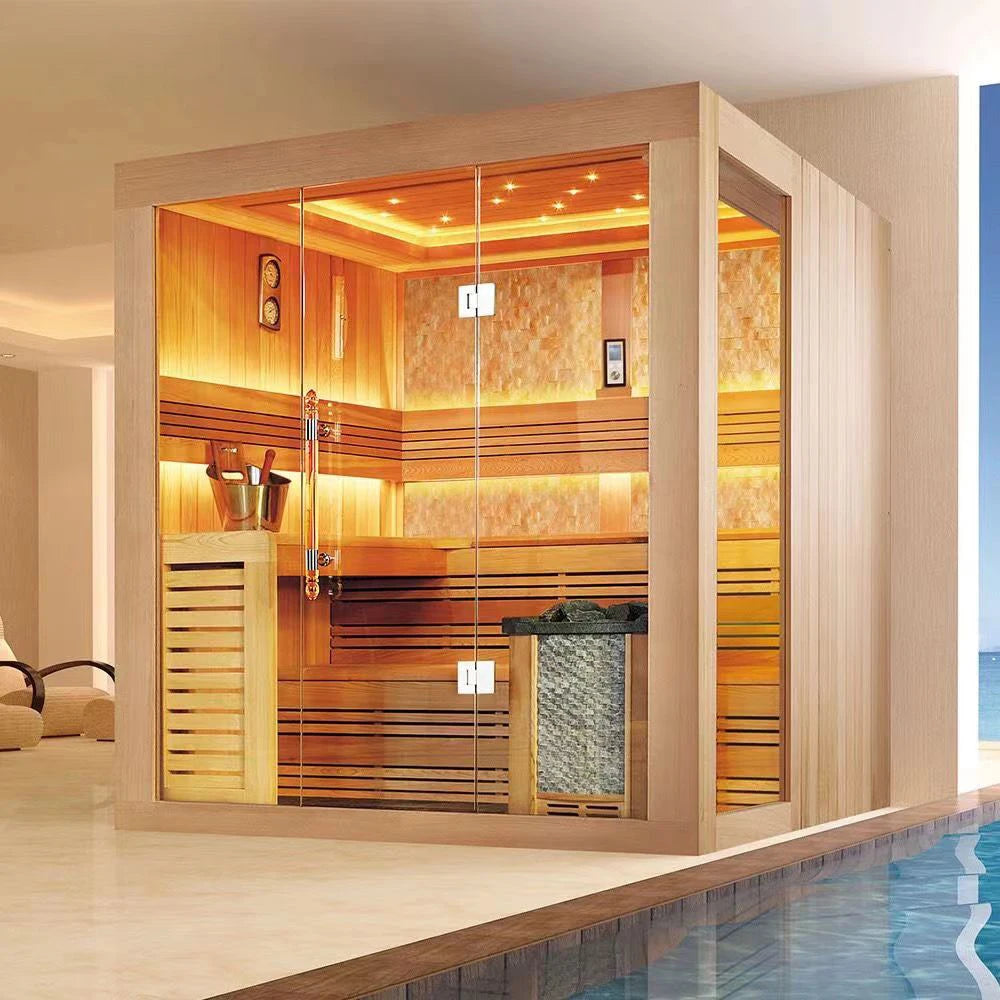 Infrared Sauna Room Canada Hemlock Spa Room Traditional Finnish Sauna Lights Sauna Pod Far Infrared Steam Room