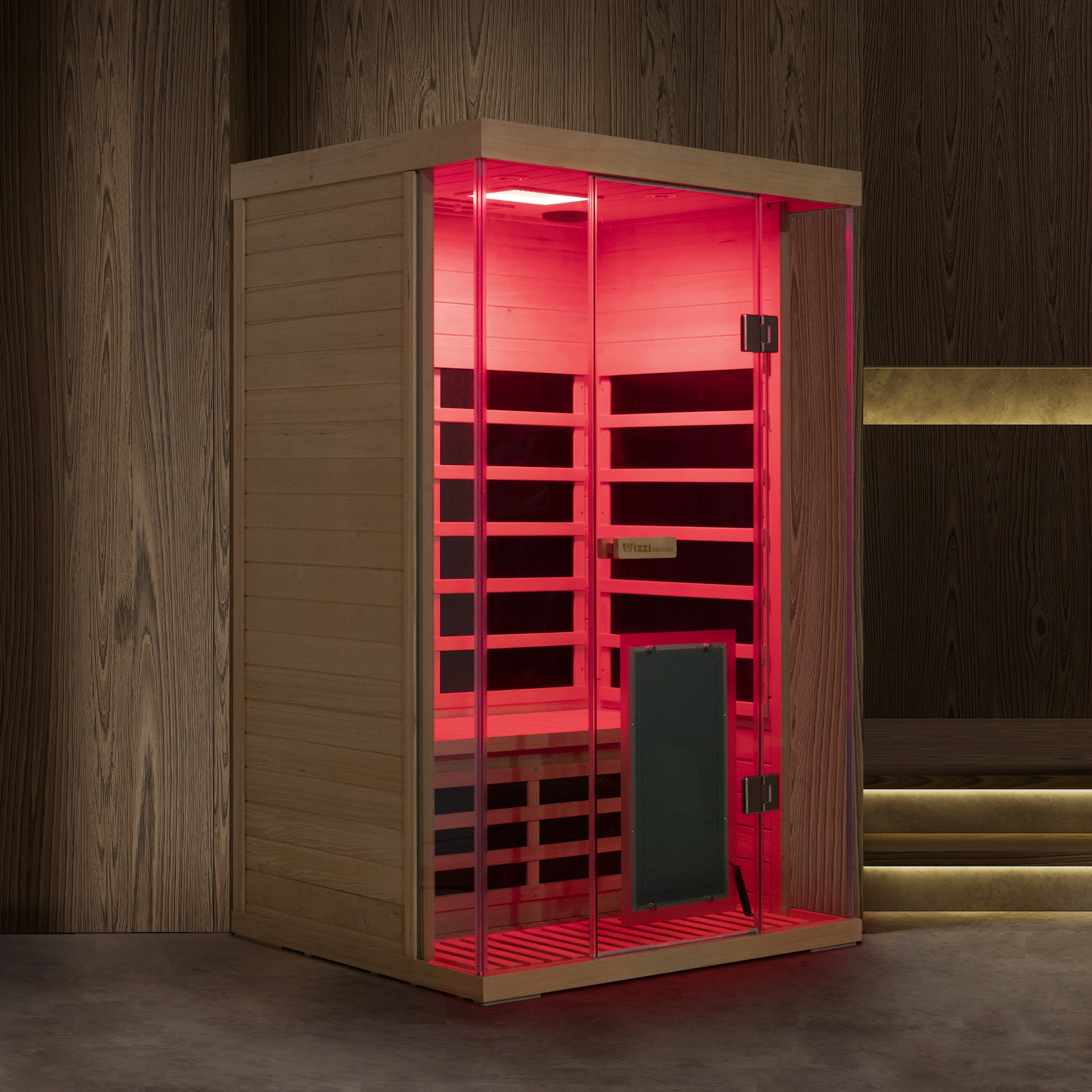 Wizzisaunas SH02 — 2-Person Full-Spectrum Infrared Sauna