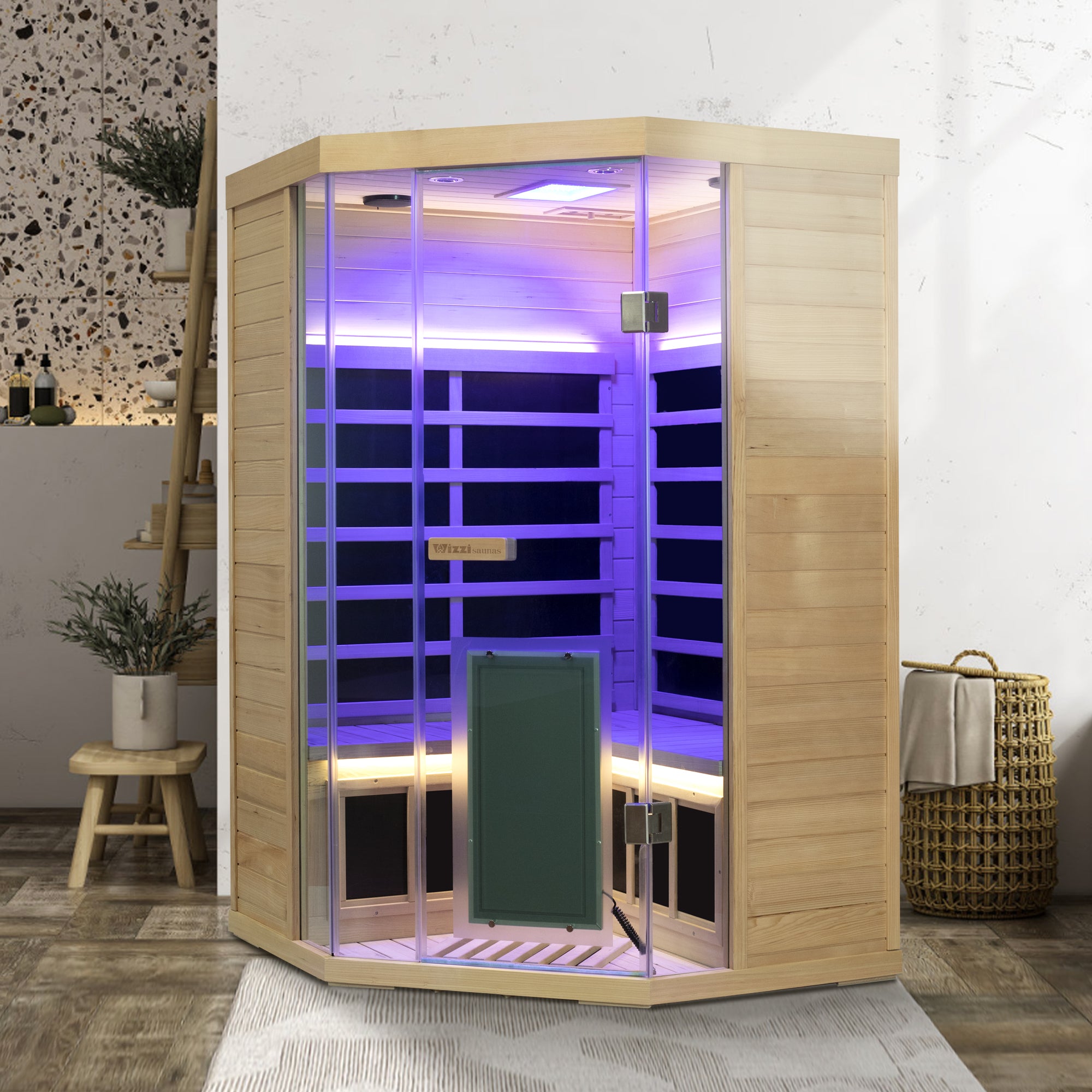 Wizzisaunas SH07 — Premium Full-Spectrum Infrared Sauna
