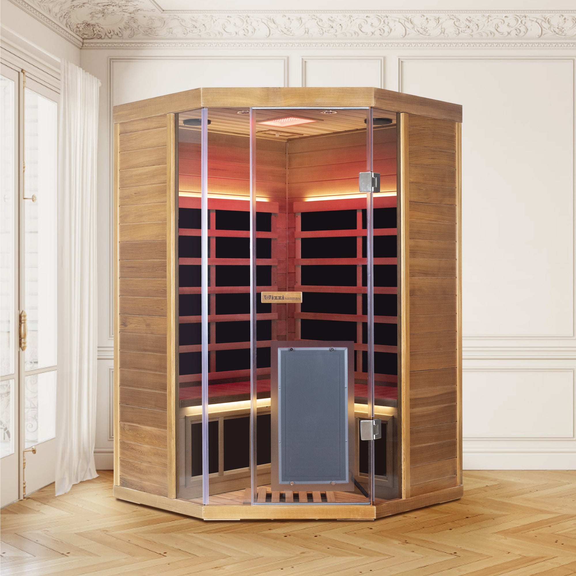 Wizzisaunas SR07 — Premium Traditional Steam Sauna Room