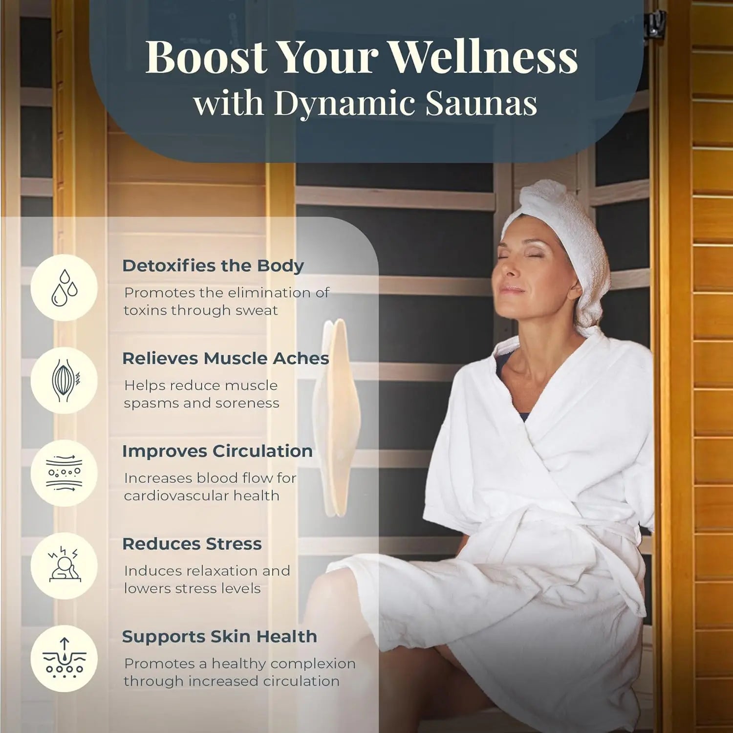 2-Person Low EMF FAR Infrared Sauna with Red Light Therapy & Bluetooth Speakers | Personal Indoor Dry Heat Sauna for