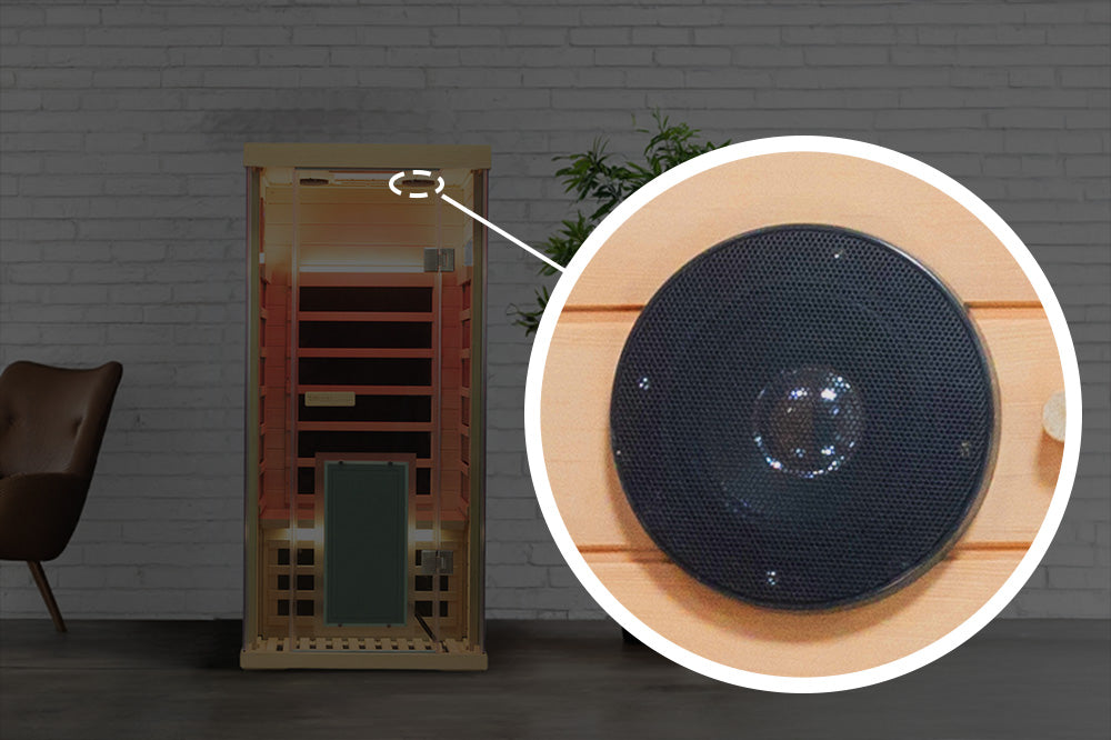 Wizzisaunas SH01 — 1-Person Full-Spectrum Infrared Sauna