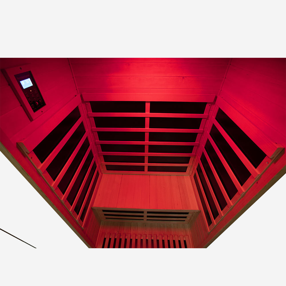 Wizzisaunas SH02 — 2-Person Full-Spectrum Infrared Sauna