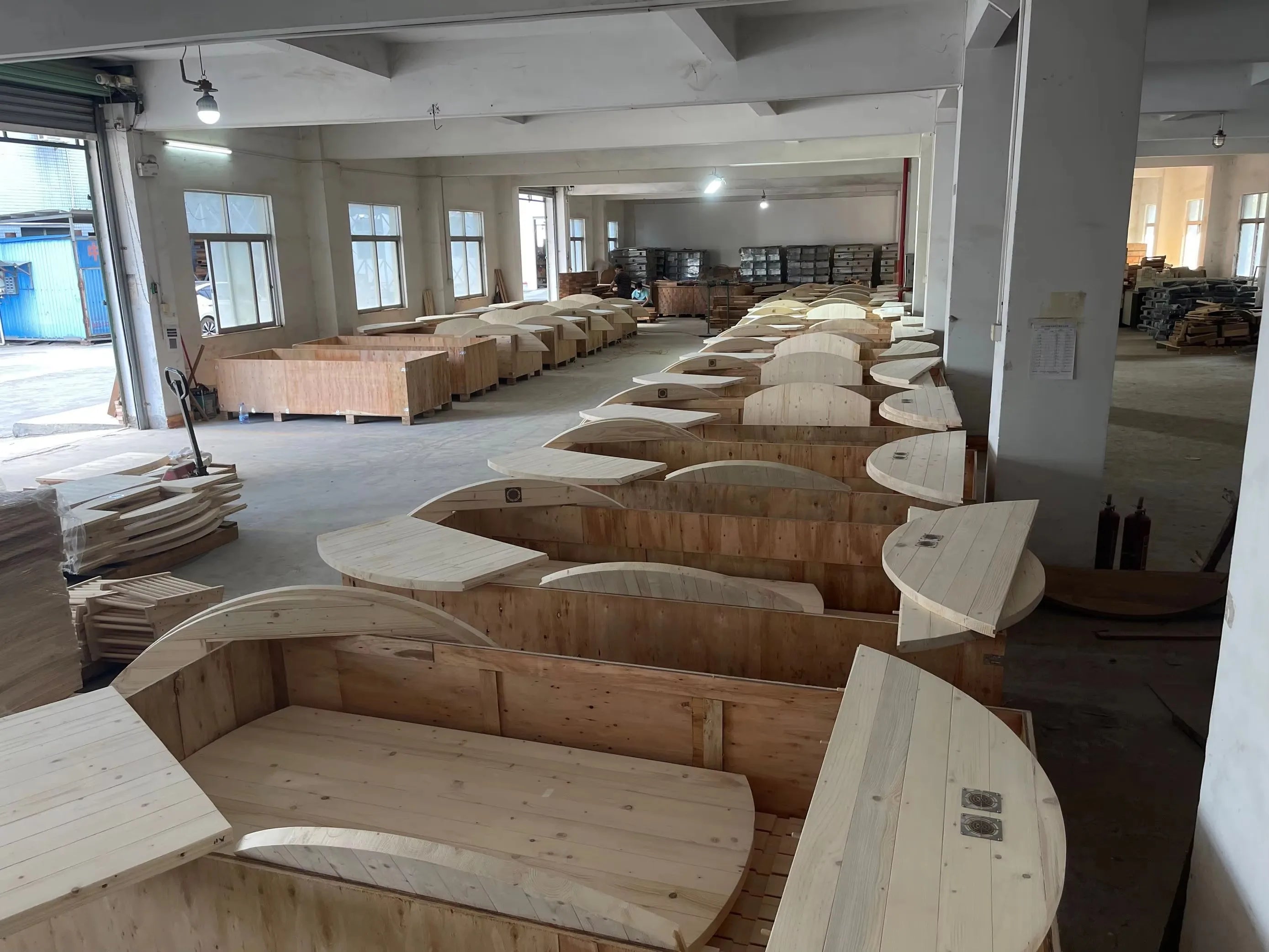 Factory Customized Outdoor Panoramic Sauna Room Round Steam Room Anti Corrosion Anti Cracking Durable Heating Home Spa Sauna