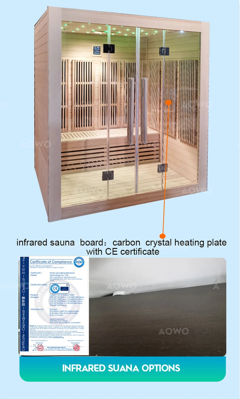 Infrared Sauna Room Canada Hemlock Spa Room Traditional Finnish Sauna Lights Sauna Pod Far Infrared Steam Room