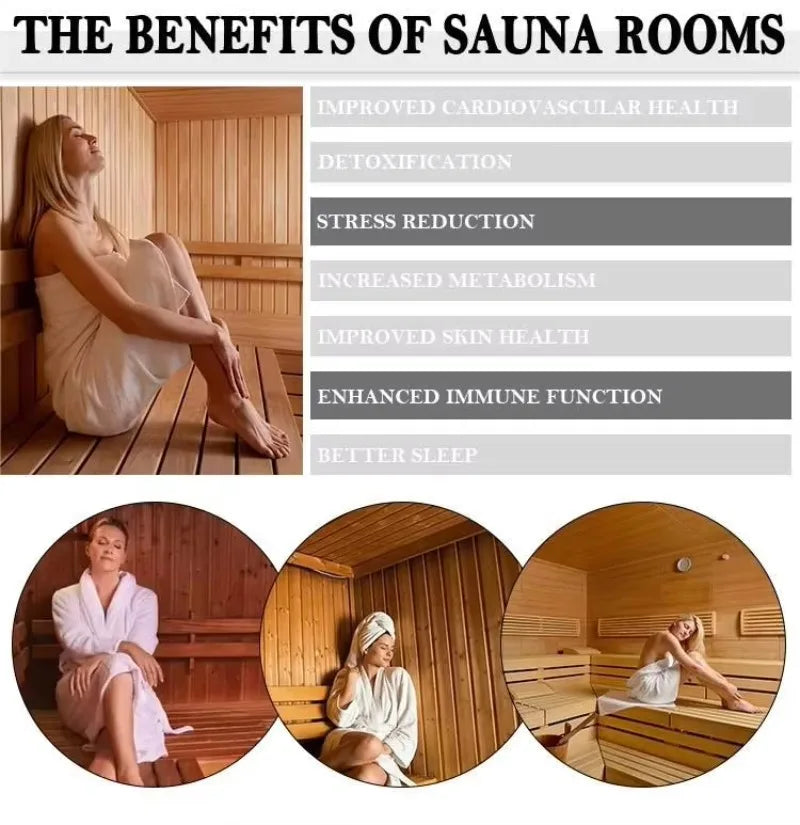 Customized Popular Outdoor Mobile Sauna Room 4-8 People Electric+Wood Stove Combo Shower Solid Wood Factory