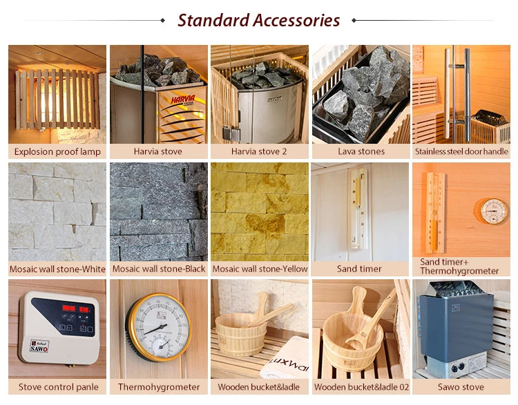 Steam Shower Sauna Cabin with Full Body Massage System