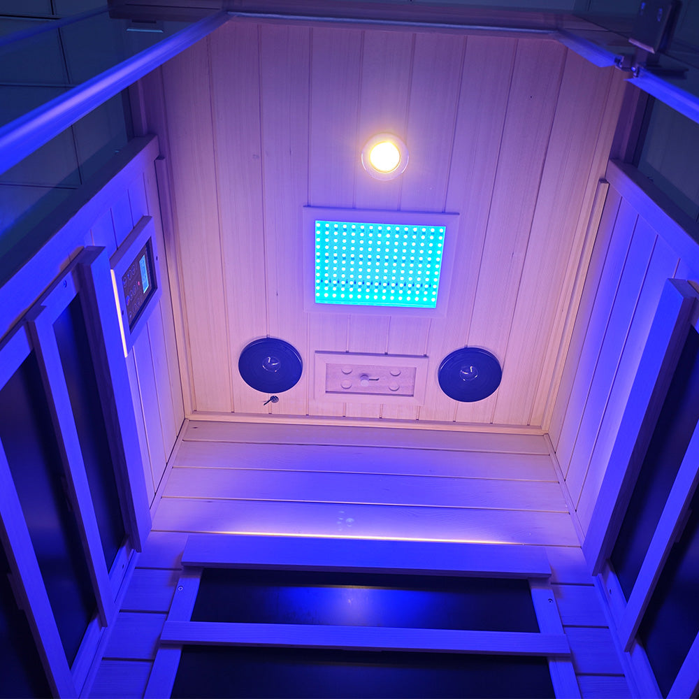 Wizzisaunas SH01 — 1-Person Full-Spectrum Infrared Sauna