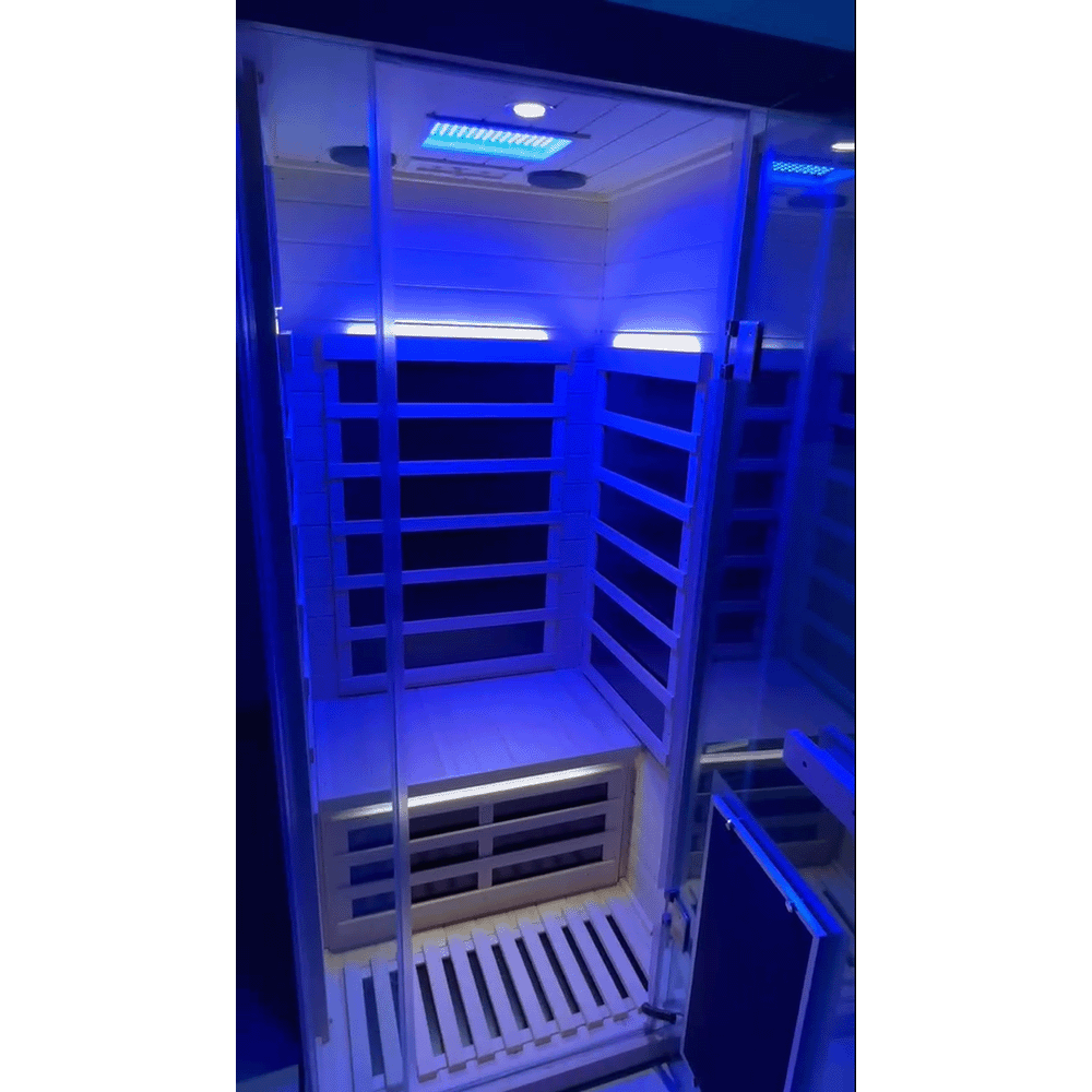 Wizzisaunas SH01 — 1-Person Full-Spectrum Infrared Sauna