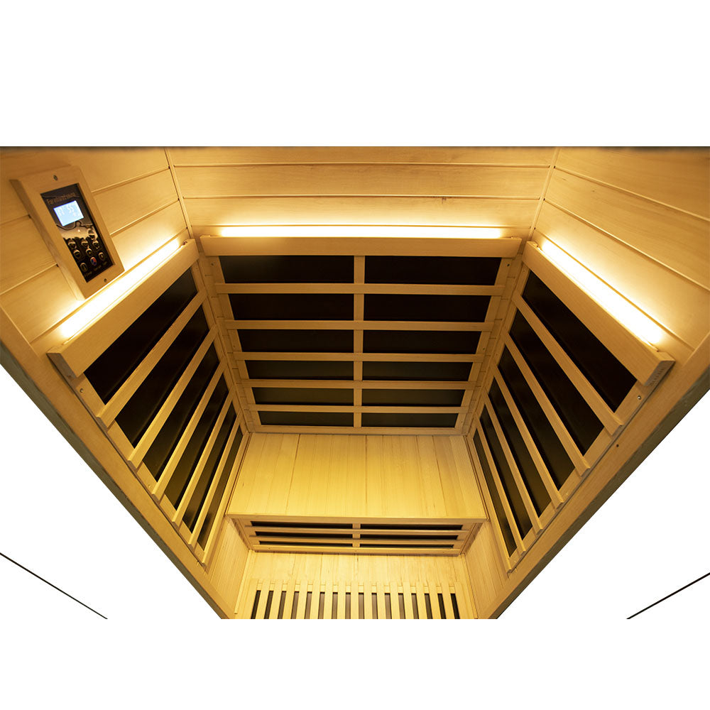 Wizzisaunas SH02 — 2-Person Full-Spectrum Infrared Sauna