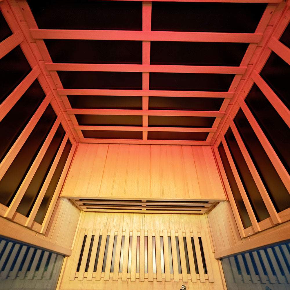 Wizzisaunas SH02 — 2-Person Full-Spectrum Infrared Sauna