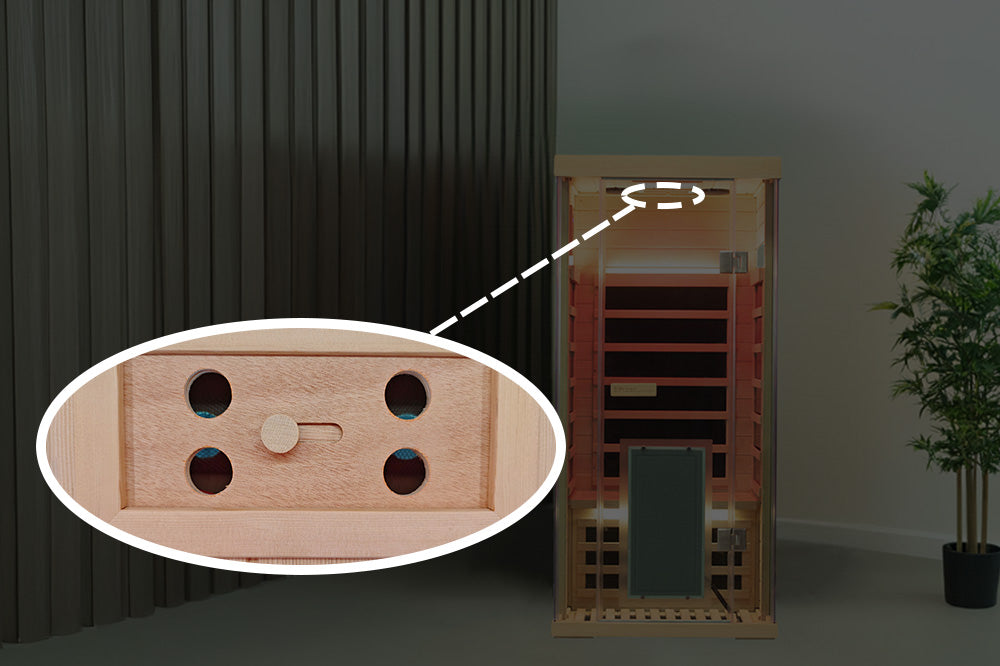 Wizzisaunas SH01 — 1-Person Full-Spectrum Infrared Sauna