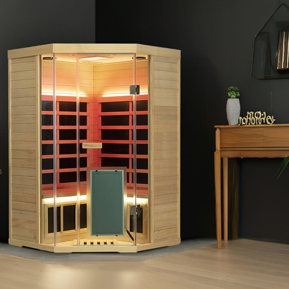 Wizzisaunas SH07 — Premium Full-Spectrum Infrared Sauna