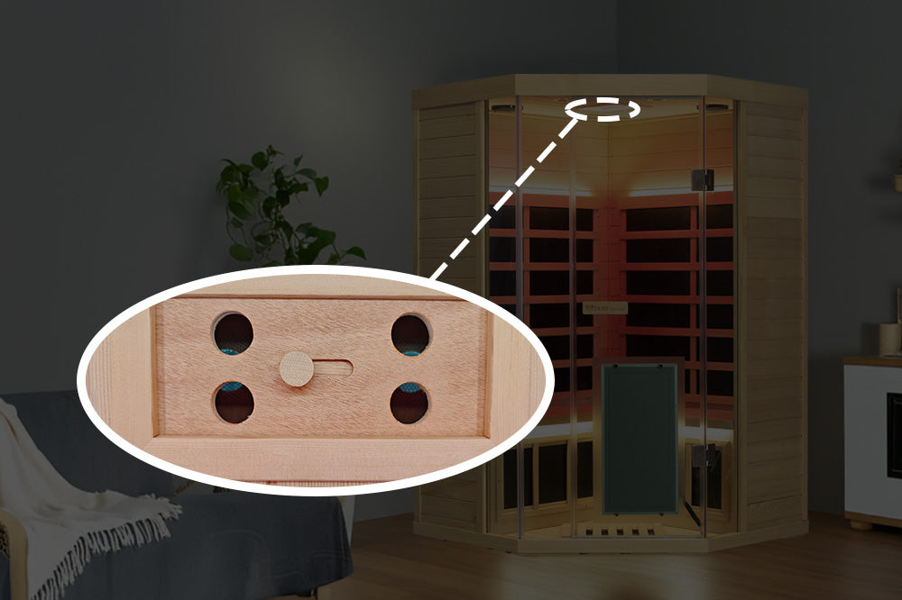 Wizzisaunas SH07 — Premium Full-Spectrum Infrared Sauna