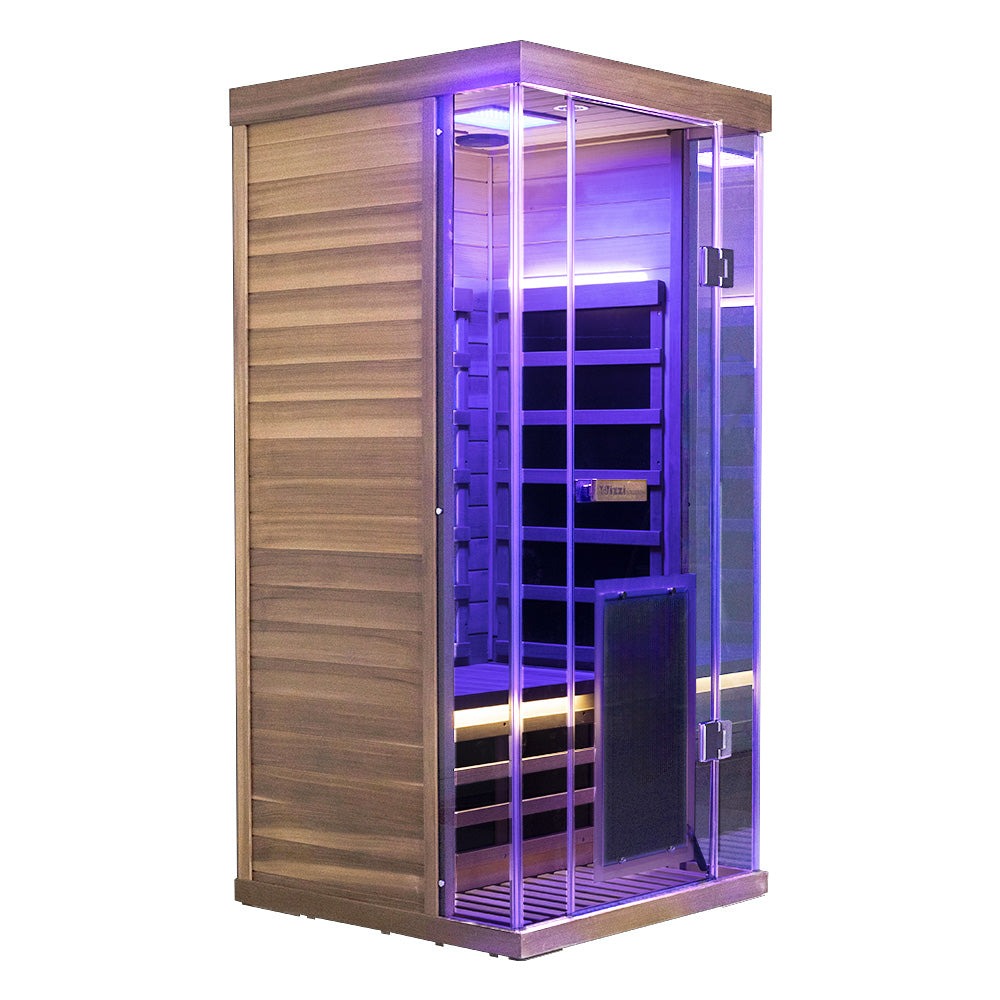 Wizzisaunas SR01 — 1-Person Traditional Steam Sauna Room
