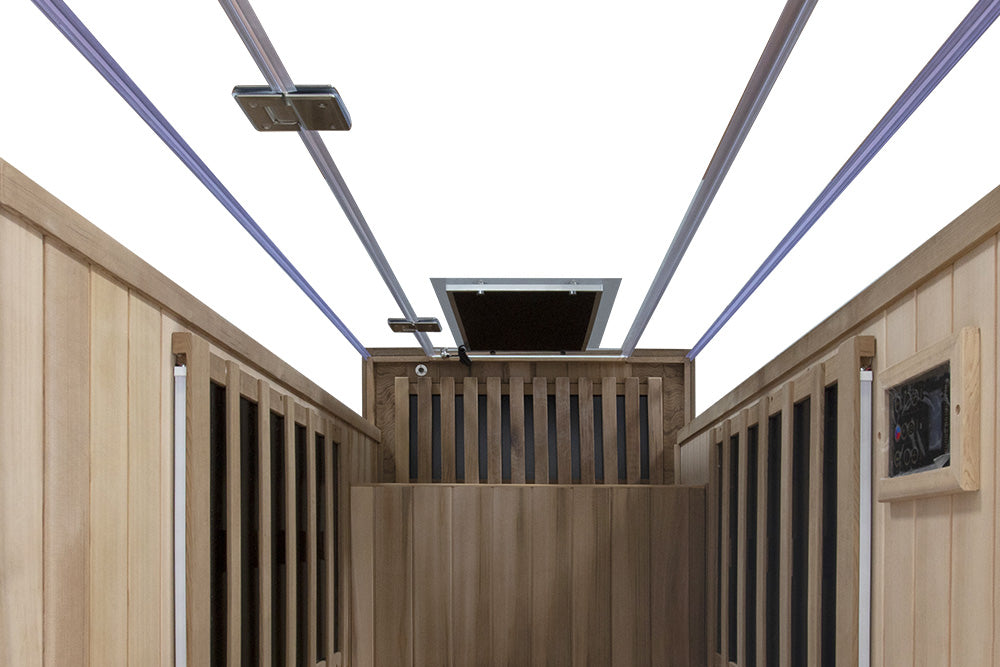 Wizzisaunas SR01 — 1-Person Traditional Steam Sauna Room