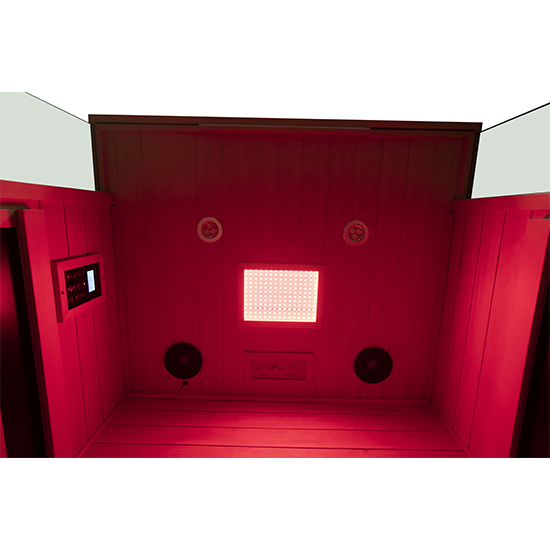 Wizzisaunas SH02 — 2-Person Full-Spectrum Infrared Sauna